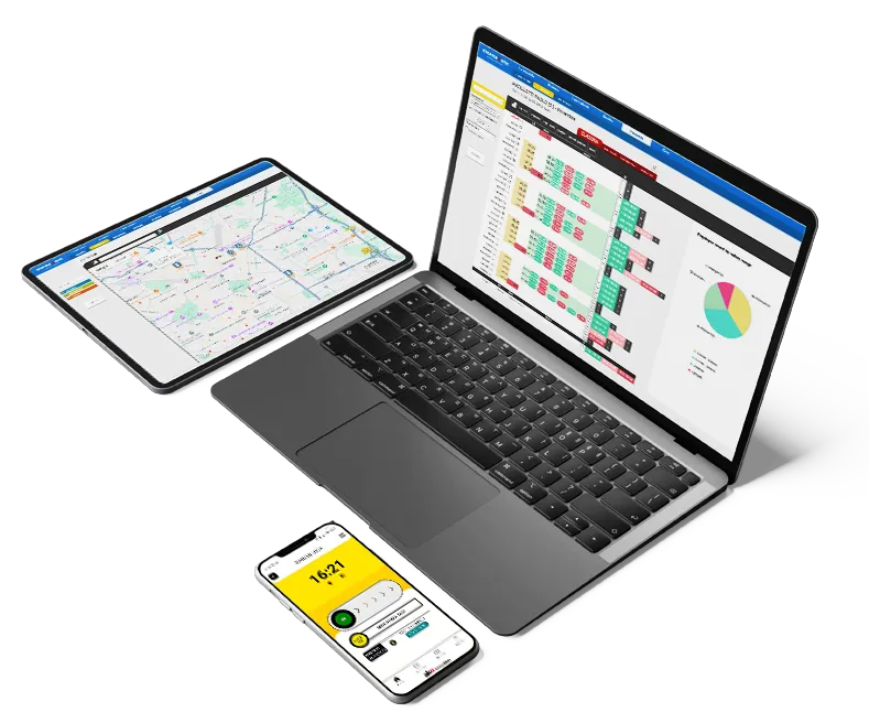 screenshot of SISTEMA OTTO presenze in cloud